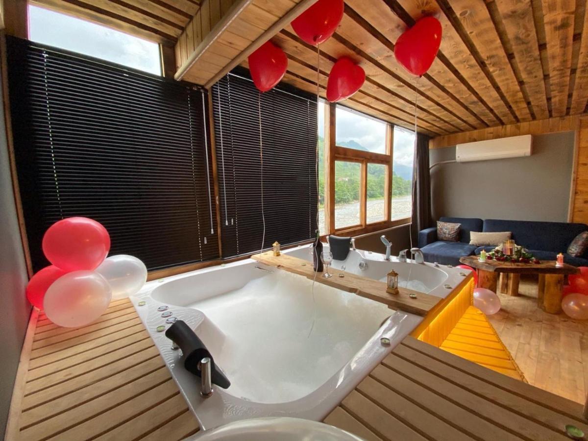 Heaven Vip Wooden Palace Bed & Breakfast Ardesen Bagian luar foto