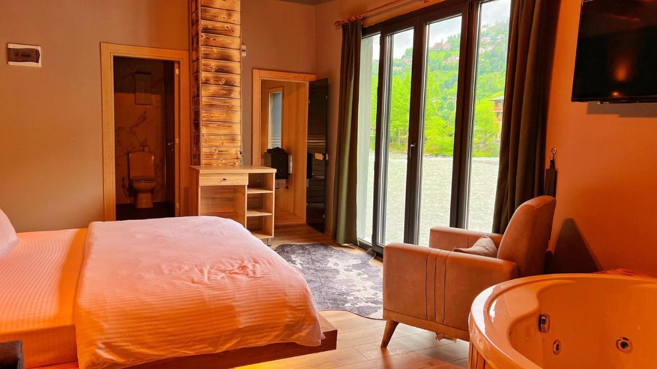 Heaven Vip Wooden Palace Bed & Breakfast Ardesen Bagian luar foto