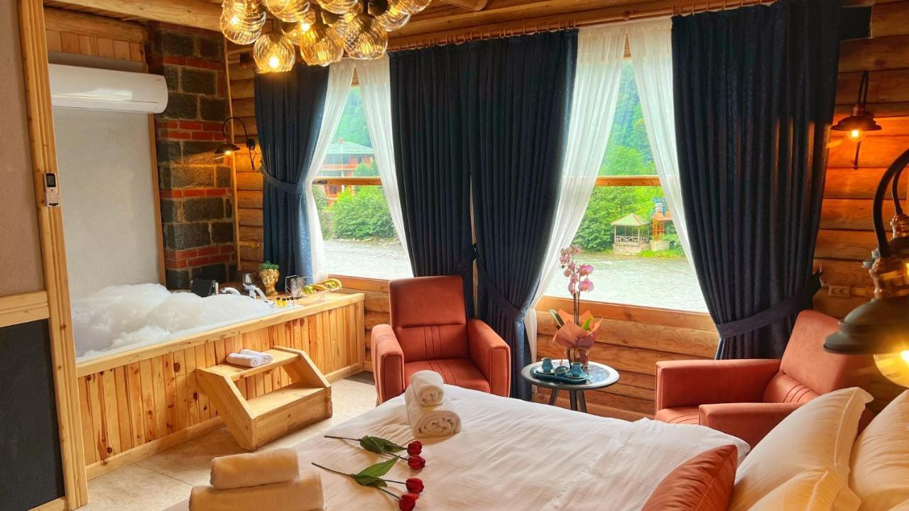 Heaven Vip Wooden Palace Bed & Breakfast Ardesen Bagian luar foto