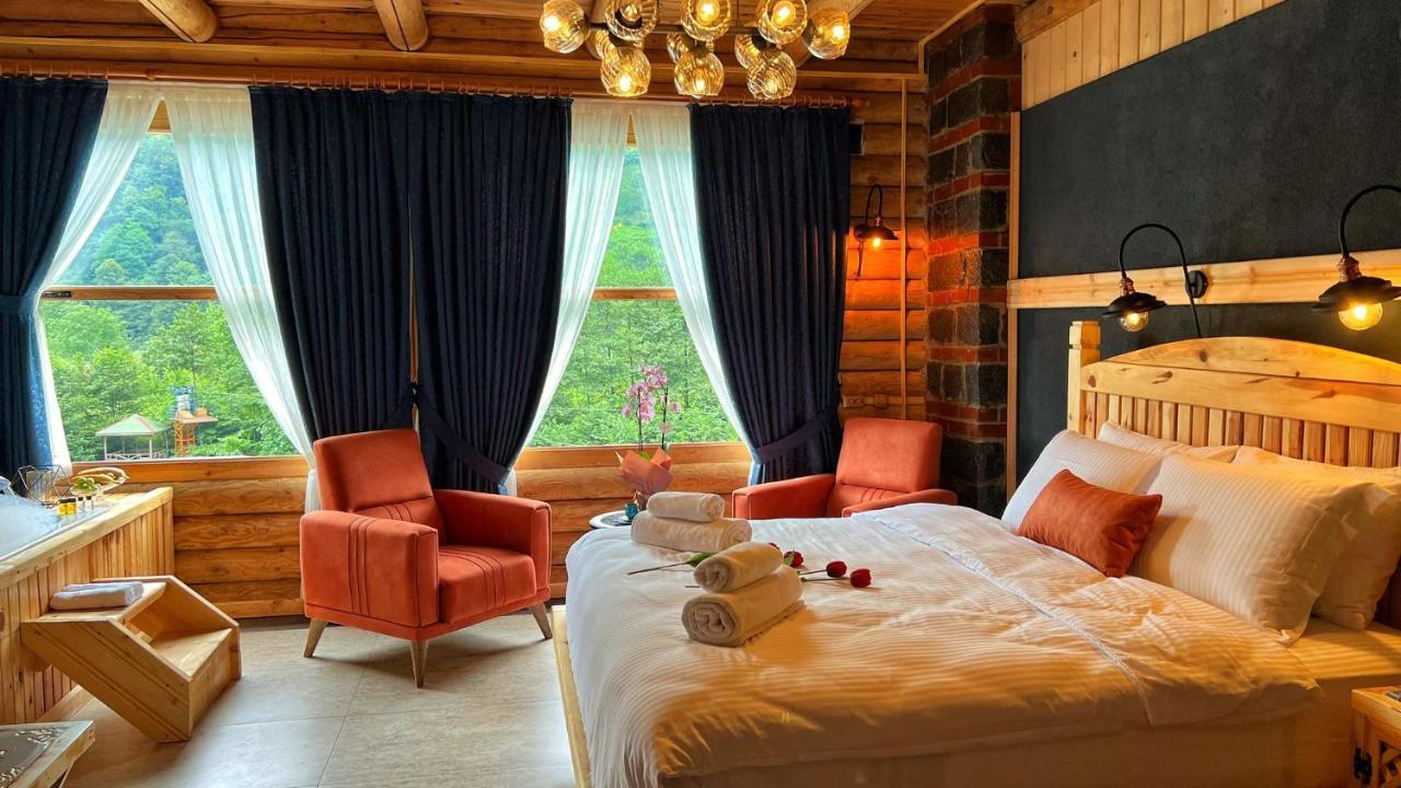 Heaven Vip Wooden Palace Bed & Breakfast Ardesen Bagian luar foto