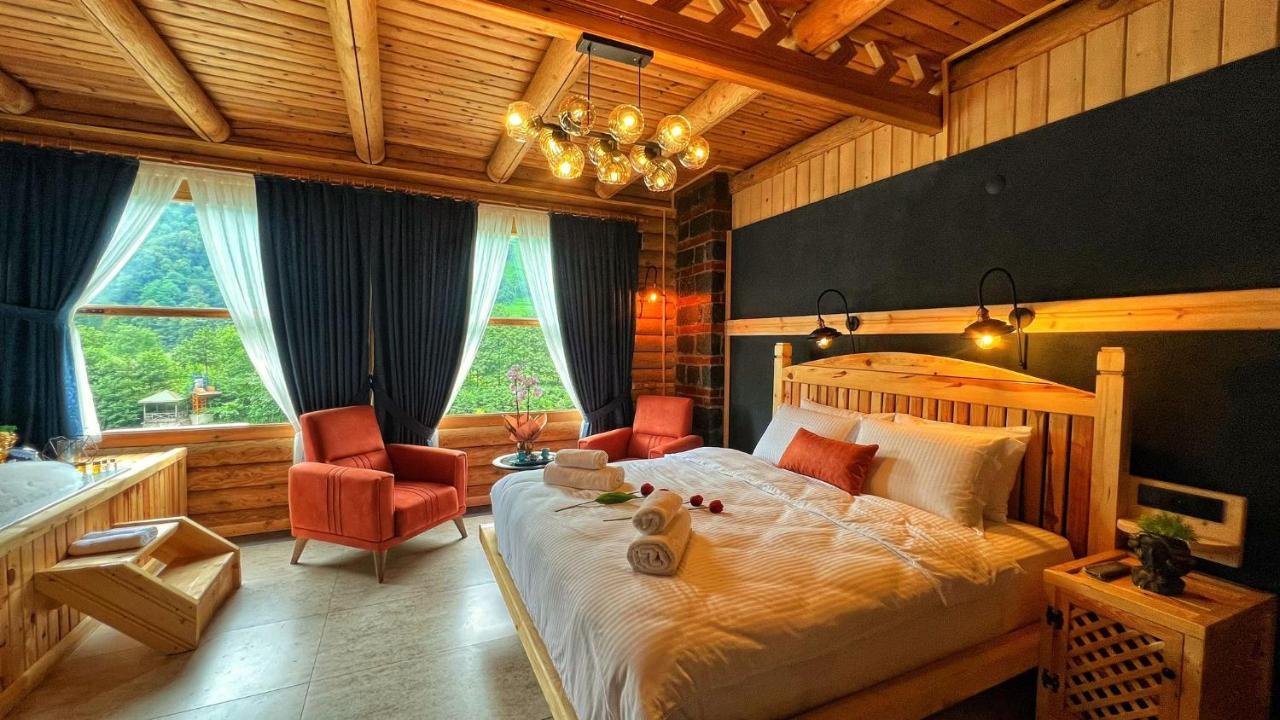 Heaven Vip Wooden Palace Bed & Breakfast Ardesen Bagian luar foto